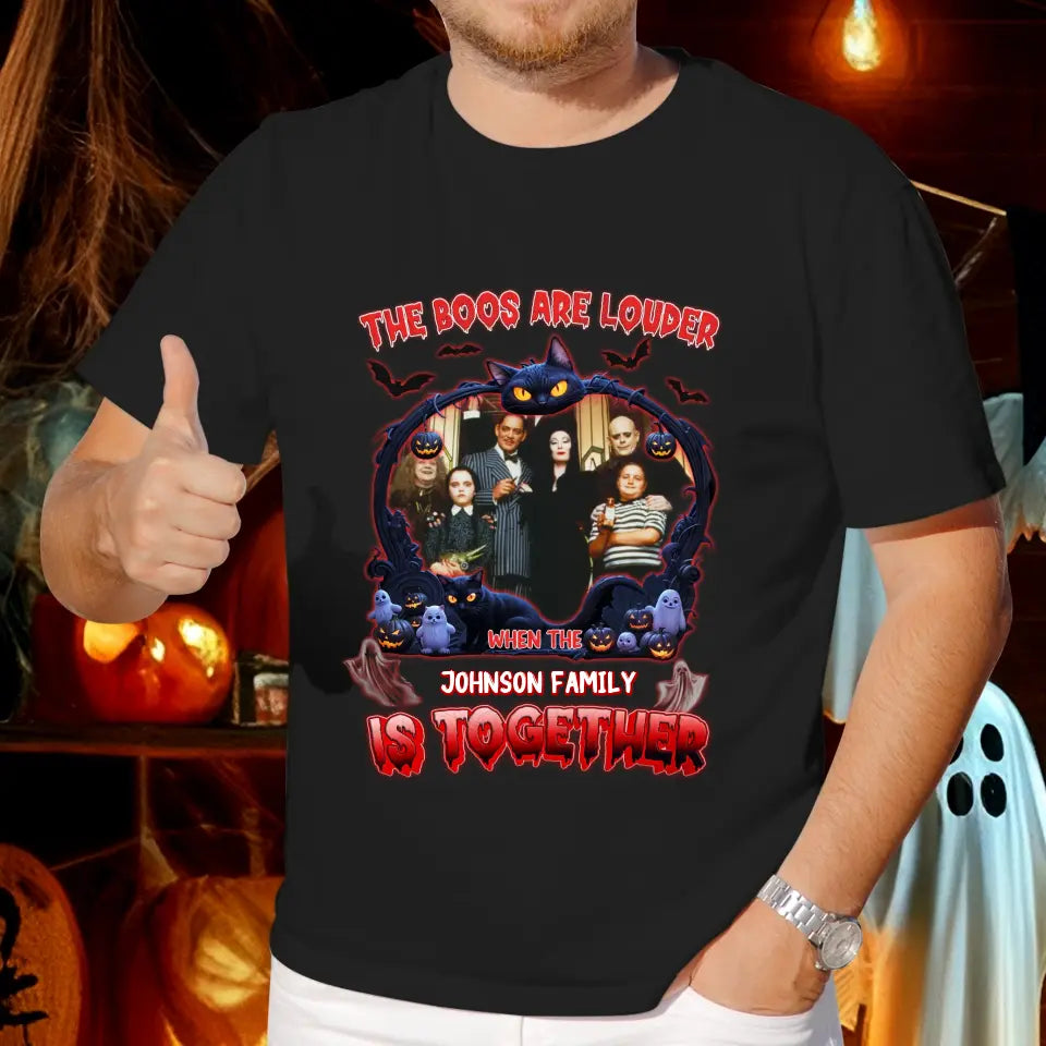 The Boo Are Louder - Custom Photo - Personalized Gifts For Family - Sweater