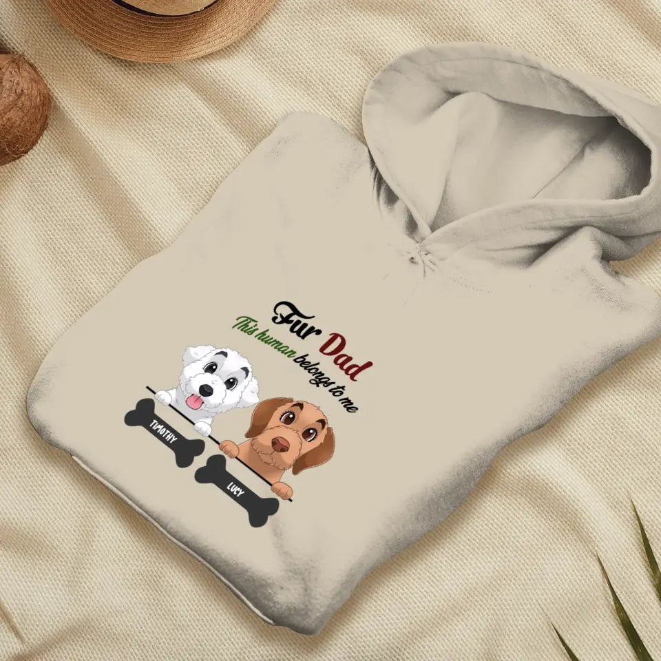 Fur Dad - Personalized Hoodie