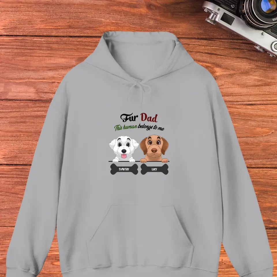 Fur Dad - Personalized Hoodie