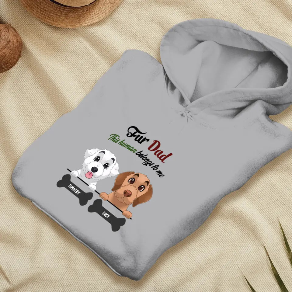 Fur Dad - Personalized Hoodie