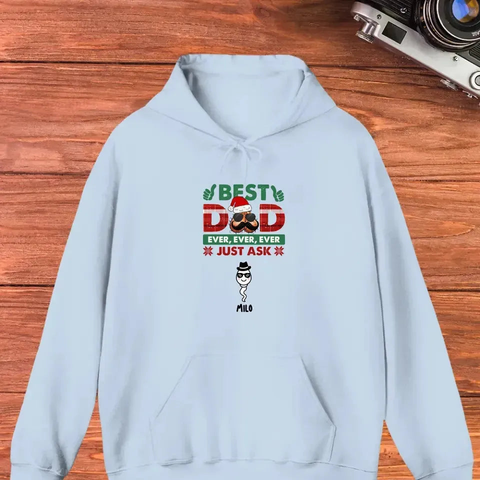 Best Dad Ever - Custom Name - Personalized Gifts For Dad - Sweater