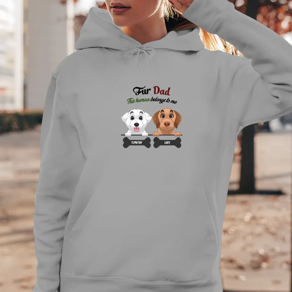 Fur Dad - Personalized Hoodie