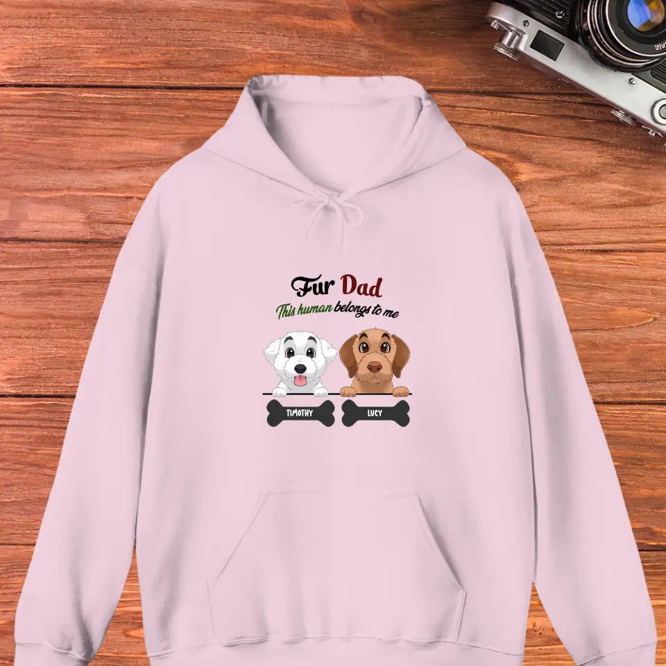 Fur Dad - Personalized Hoodie