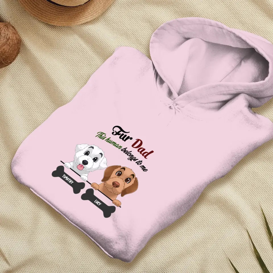 Fur Dad - Personalized Hoodie