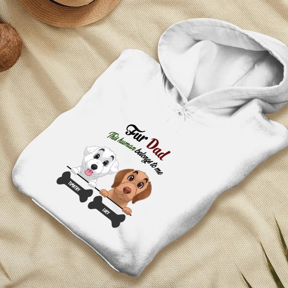 Fur Dad - Personalized Hoodie