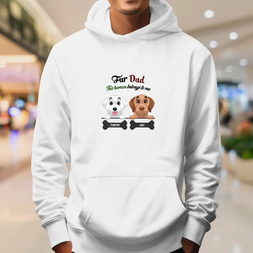 Fur Dad - Personalized Hoodie