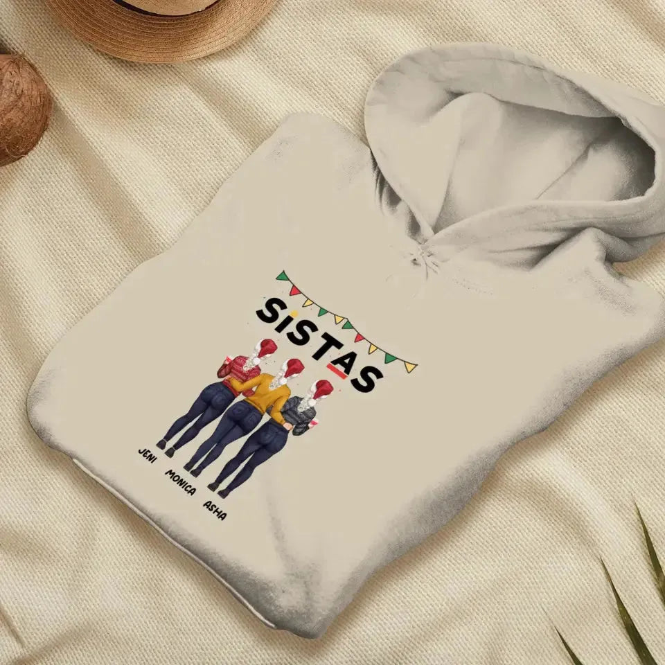 Sistas - Custom Quote - Personalized Gifts For Besties - T-shirt