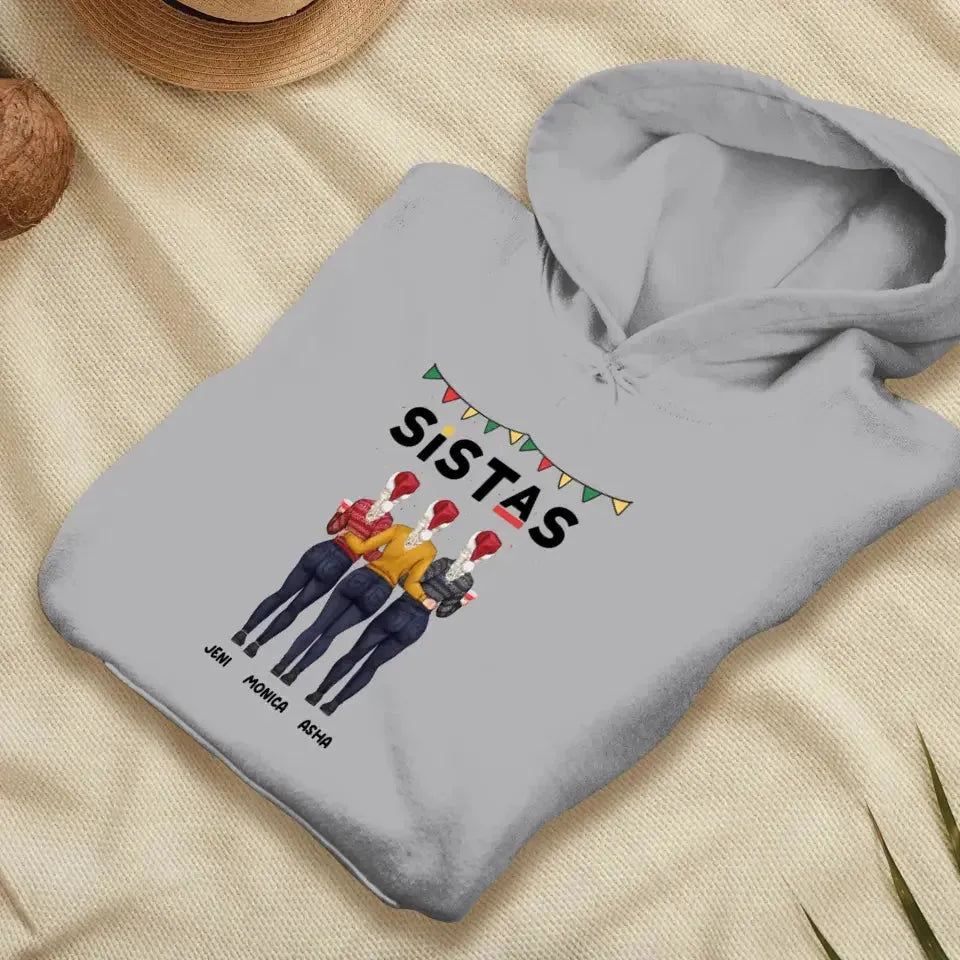 Sistas - Custom Quote - Personalized Gifts For Besties - T-shirt