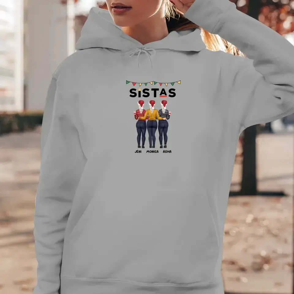 Sistas - Custom Quote - Personalized Gifts For Besties - T-shirt