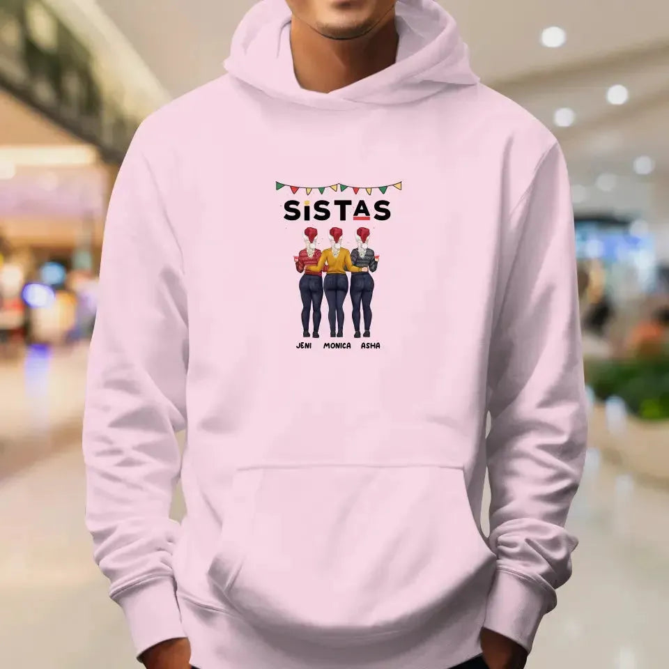 Sistas - Custom Quote - Personalized Gifts For Besties - T-shirt