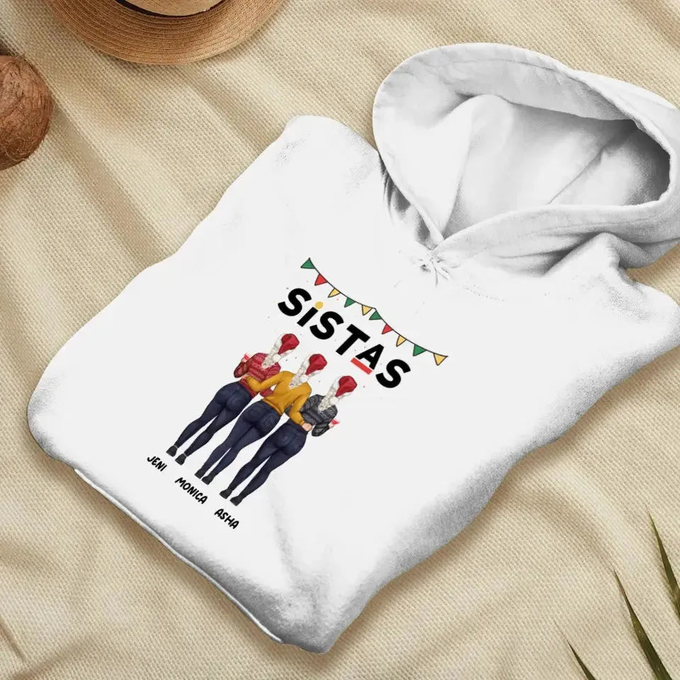 Sistas - Custom Quote - Personalized Gifts For Besties - T-shirt