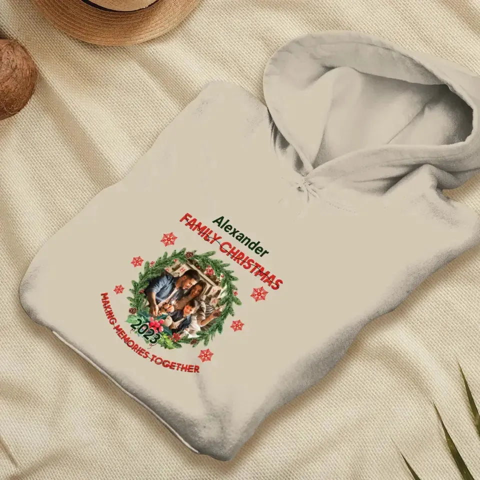 Making Memories Together - Custom Photo - 
 Personalized Gift For Family - Sweater