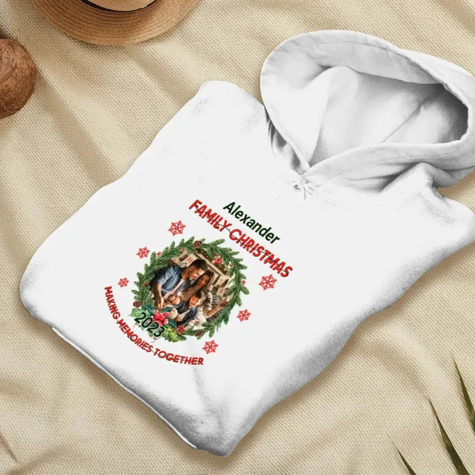 Making Memories Together - Custom Photo - 
 Personalized Gift For Family - Sweater