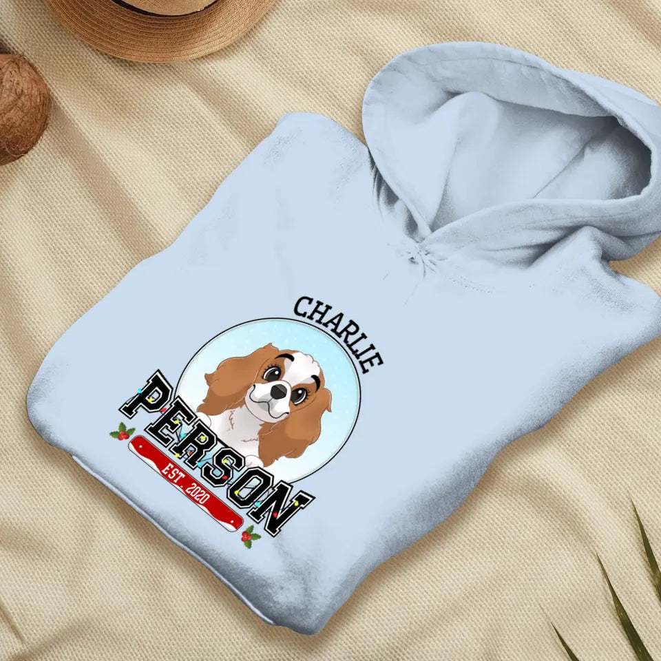 Dog Person - Custom Name - Personalized Gifts for Dog Lovers - Unisex Sweater