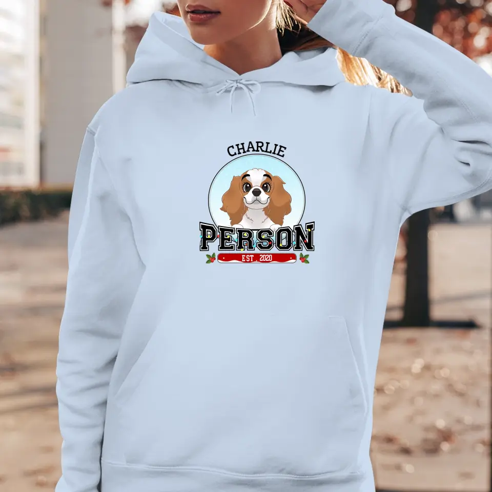 Dog Person - Custom Name - Personalized Gifts for Dog Lovers - Unisex Sweater