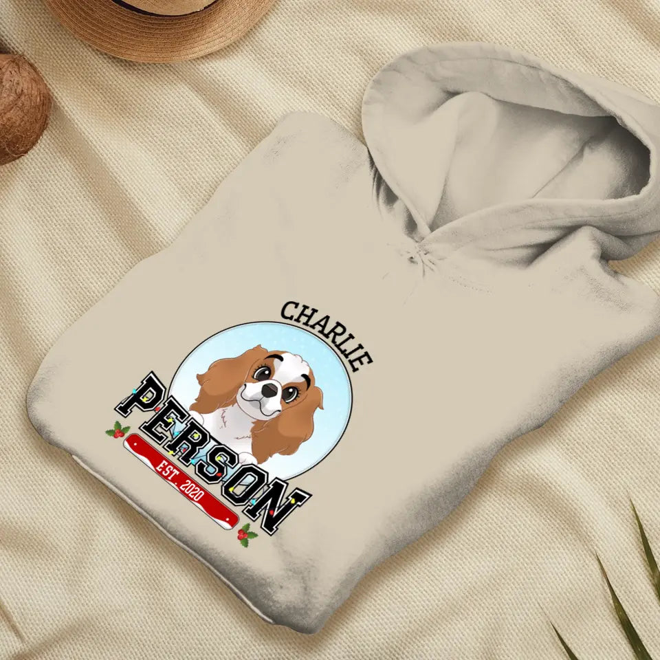 Dog Person - Custom Name - Personalized Gifts for Dog Lovers - Unisex Sweater