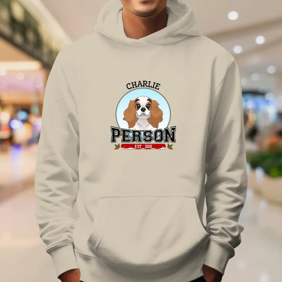 Dog Person - Custom Name - Personalized Gifts for Dog Lovers - Unisex Sweater