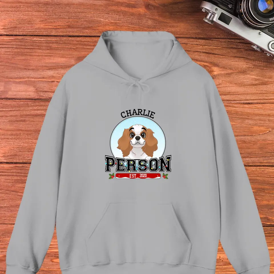 Dog Person - Custom Name - Personalized Gifts for Dog Lovers - Unisex Sweater