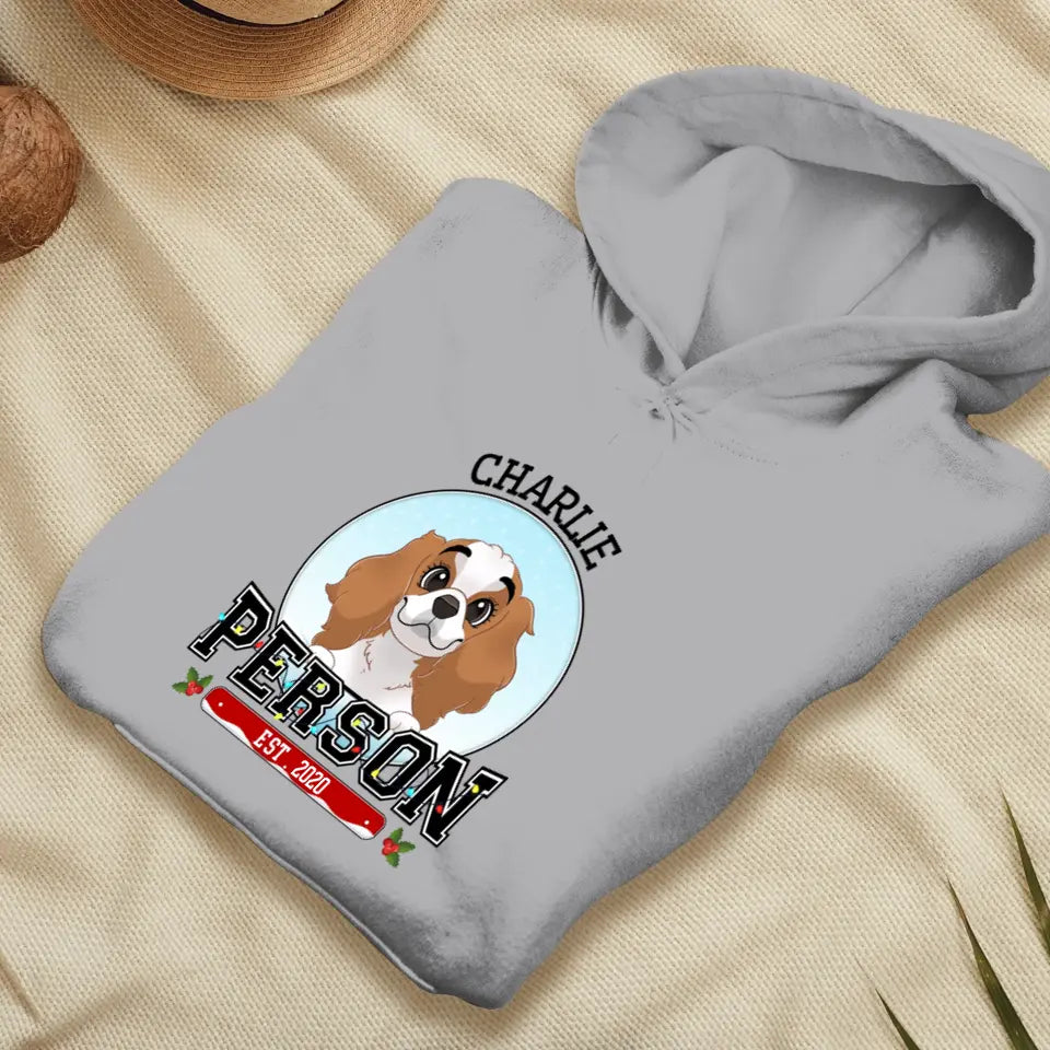 Dog Person - Custom Name - Personalized Gifts for Dog Lovers - Unisex Sweater