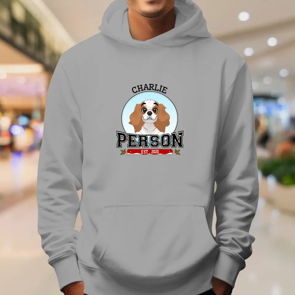 Dog Person - Custom Name - Personalized Gifts for Dog Lovers - Unisex Sweater