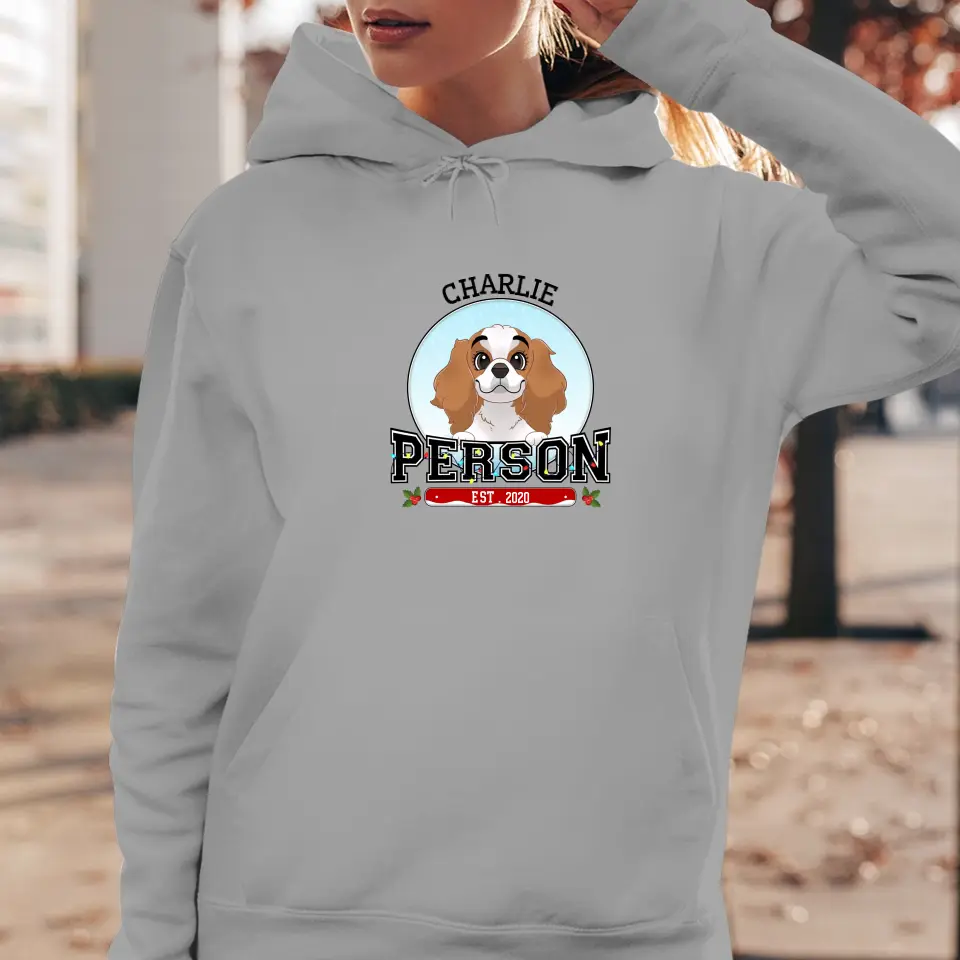 Dog Person - Custom Name - Personalized Gifts for Dog Lovers - Unisex Sweater