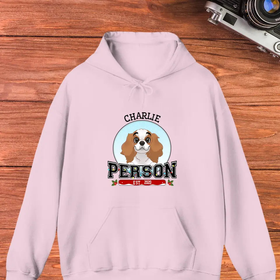 Dog Person - Custom Name - Personalized Gifts for Dog Lovers - Unisex Sweater