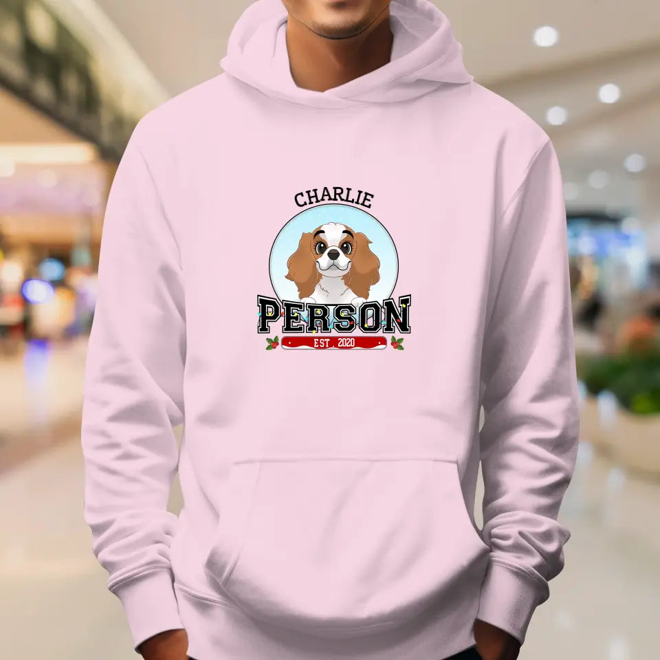 Dog Person - Custom Name - Personalized Gifts for Dog Lovers - Unisex Sweater