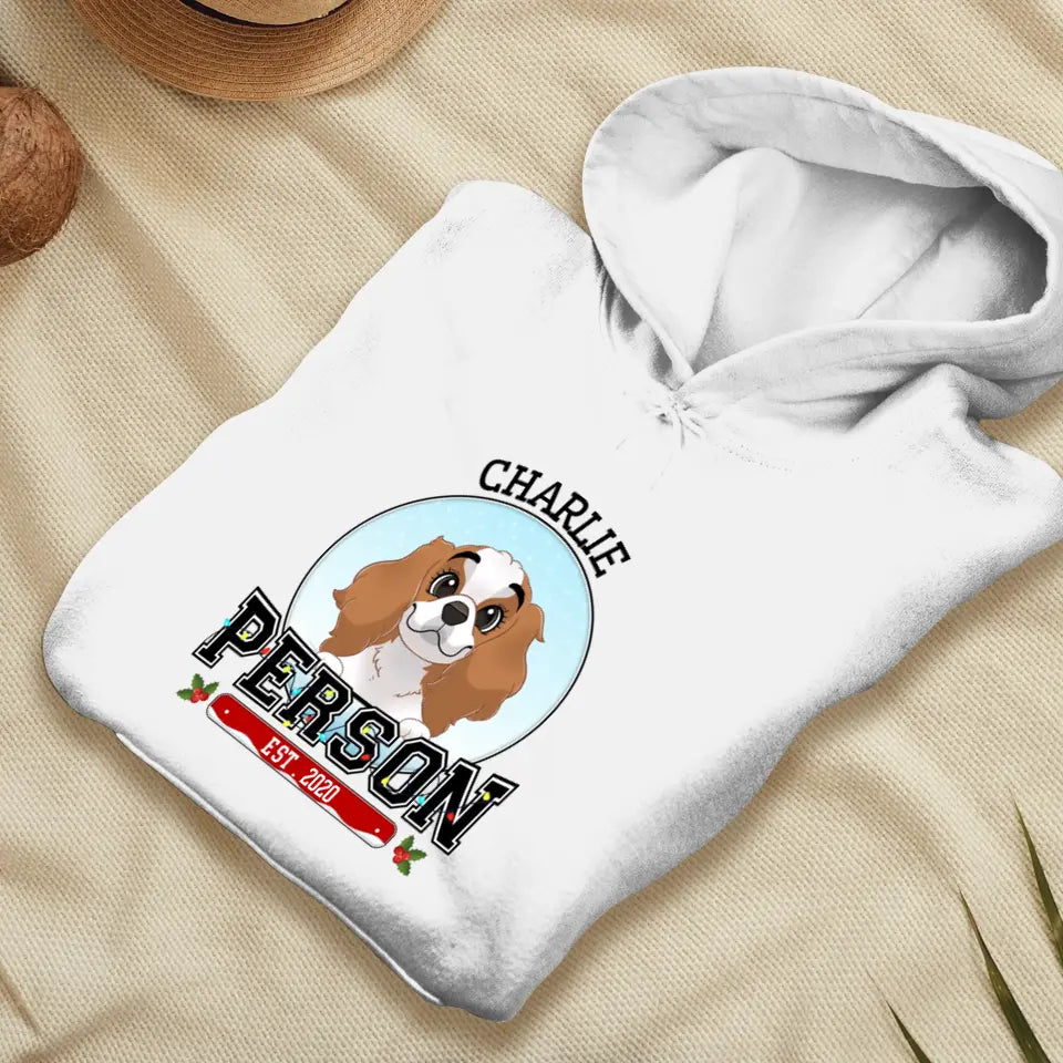 Dog Person - Custom Name - Personalized Gifts for Dog Lovers - Unisex Sweater