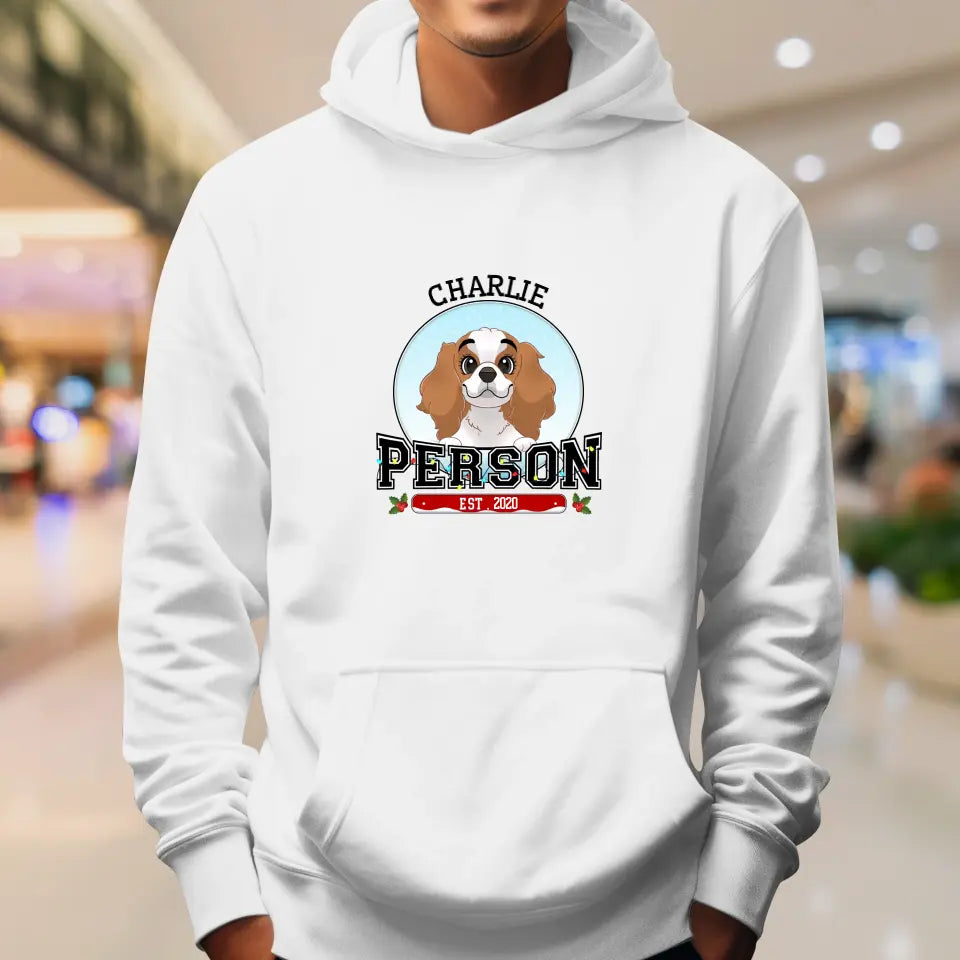 Dog Person - Custom Name - Personalized Gifts for Dog Lovers - Unisex Sweater