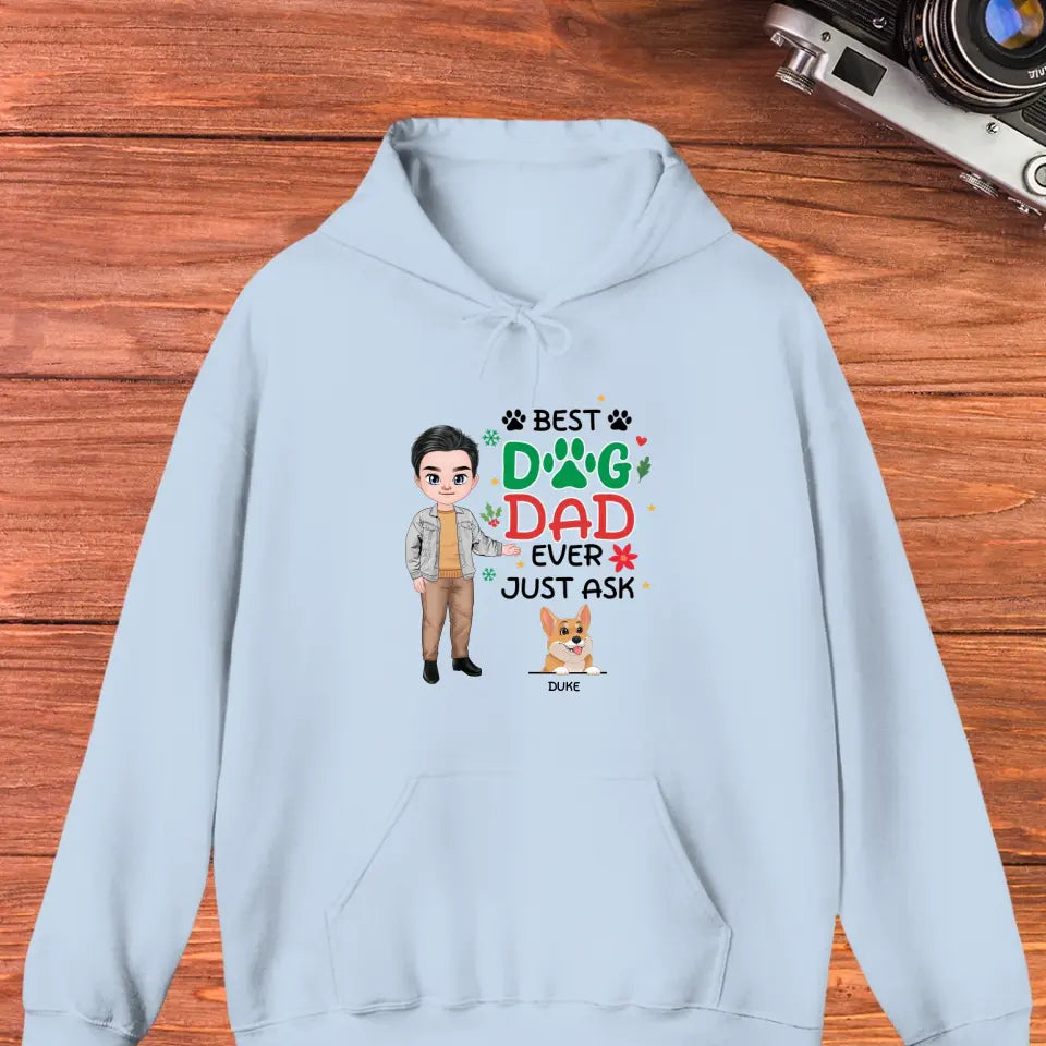 Best Dog Dad Ever - Custom Quote - Personalized Gifts For Dog Lovers - Unisex T-shirt