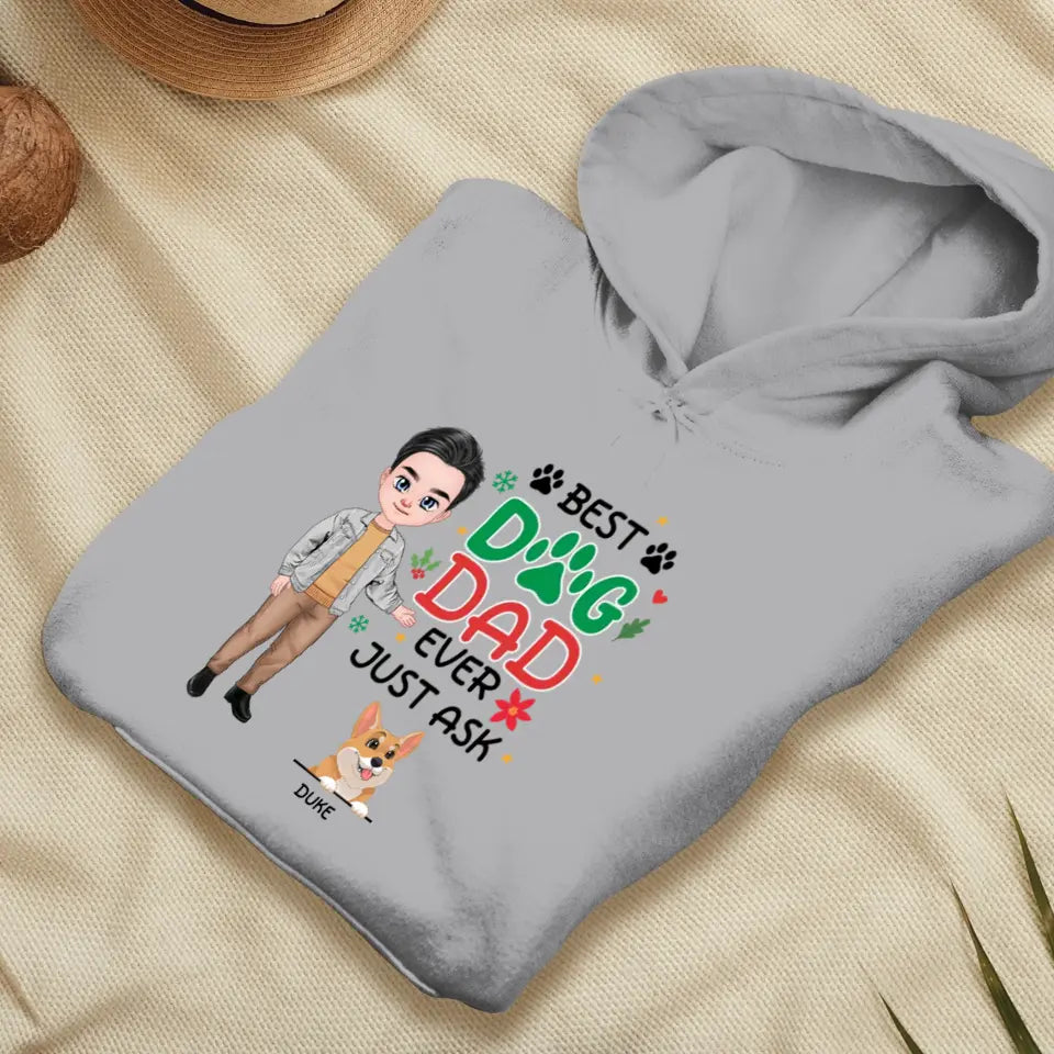 Best Dog Dad Ever - Custom Quote - Personalized Gifts For Dog Lovers - Unisex T-shirt