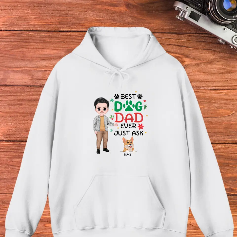 Best Dog Dad Ever - Custom Quote - Personalized Gifts For Dog Lovers - Unisex T-shirt