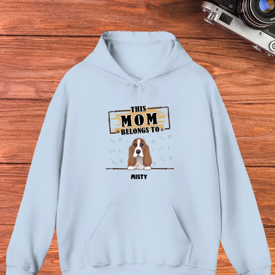 You Belong To Me - Custom Quote - Personalized Gifts for Dog Lovers - Unisex Sweater