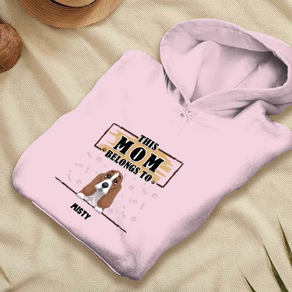 You Belong To Me - Custom Quote - Personalized Gifts for Dog Lovers - Unisex Sweater