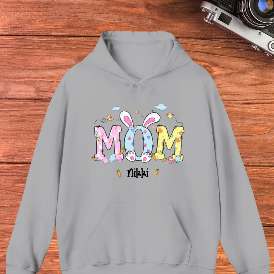 Mama Bunny Easter - Custom Name - Personalized Gifts For Mom - Sweater