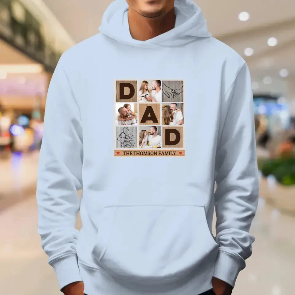 Hold This And Consider It A Big Hug - Personalized Gifts For Dad - Unisex Hoodie