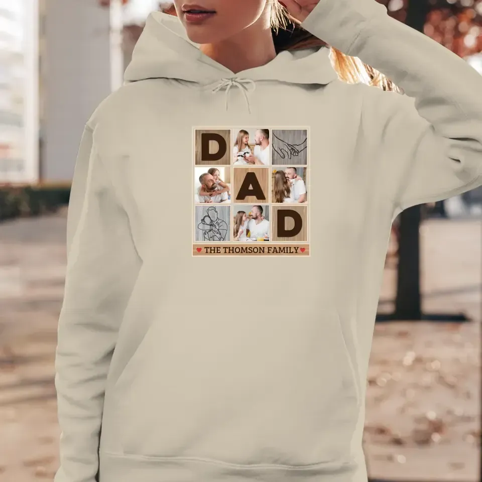 Hold This And Consider It A Big Hug - Personalized Gifts For Dad - Unisex Sweater