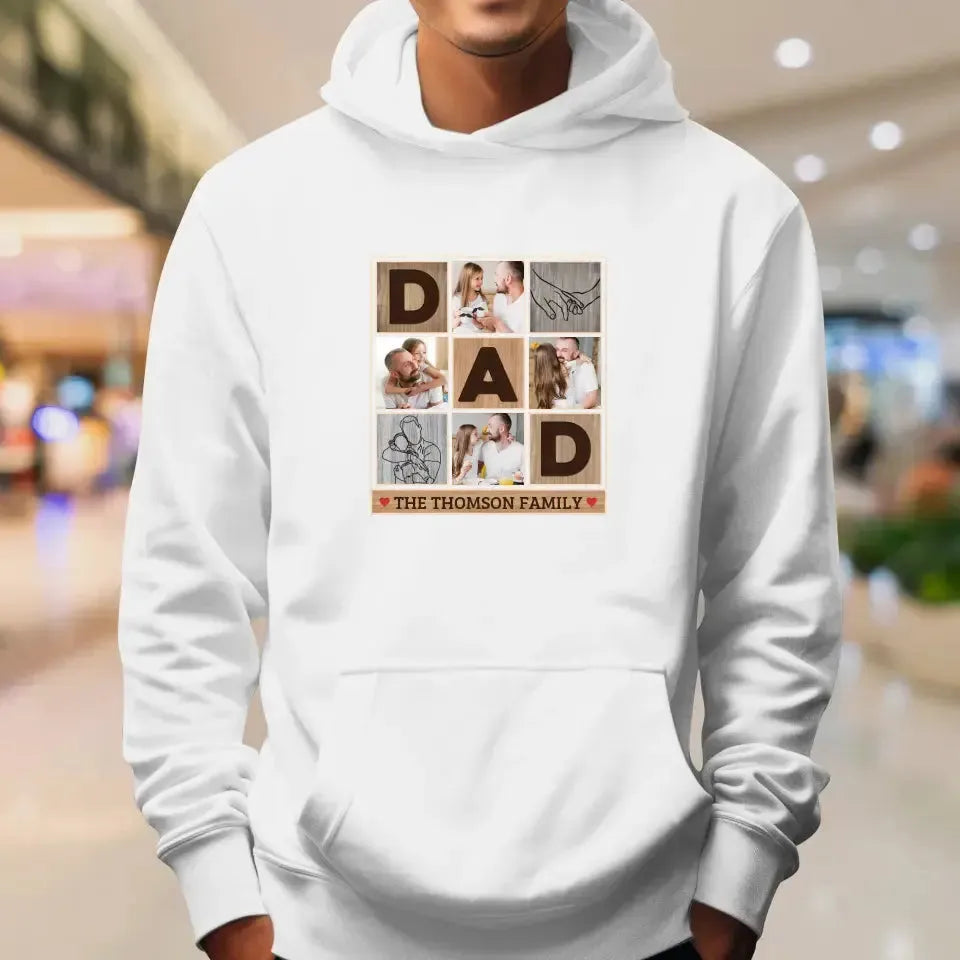 Hold This And Consider It A Big Hug - Personalized Gifts For Dad - Unisex T-Shirt