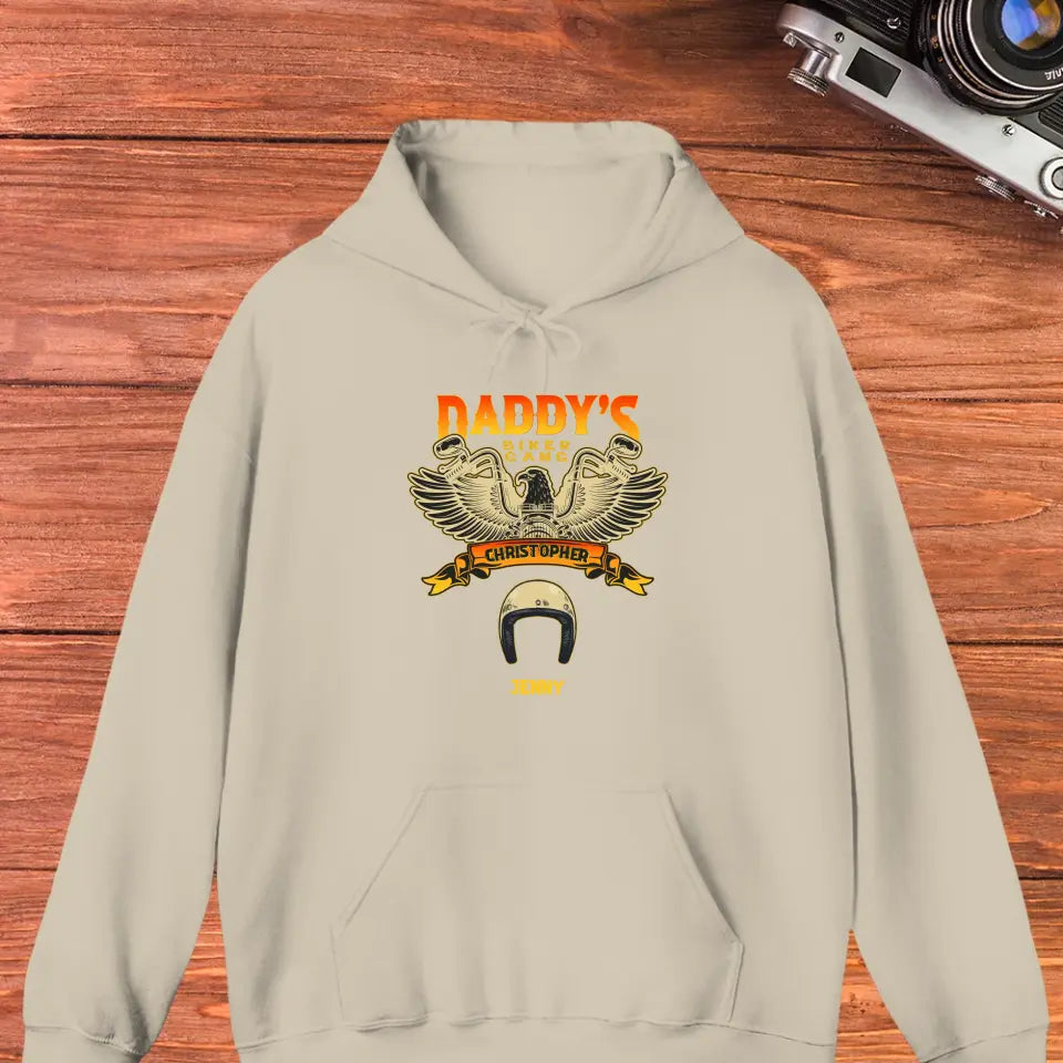 Daddy's Biker Gang - Personalized Gifts For Dad - Unisex Sweater