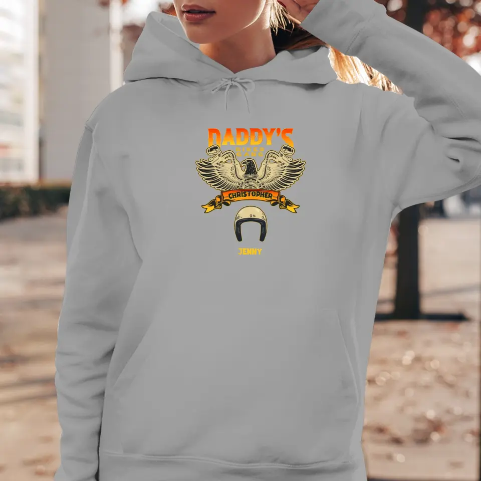 Daddy's Biker Gang - Personalized Gifts For Dad - Unisex Sweater