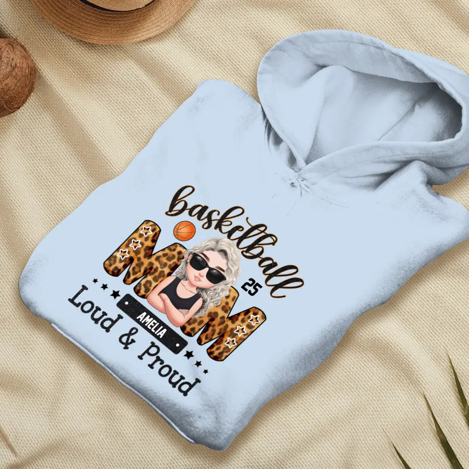 Loud and Proud Mom - Custom Name - Personalized Gifts For Mom - T-Shirt