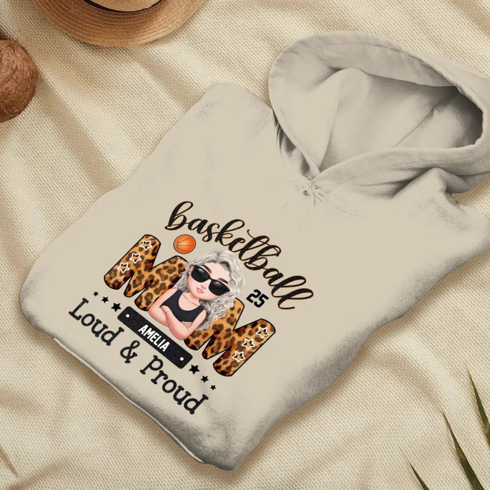 Loud and Proud Mom - Custom Name - Personalized Gifts For Mom - T-Shirt