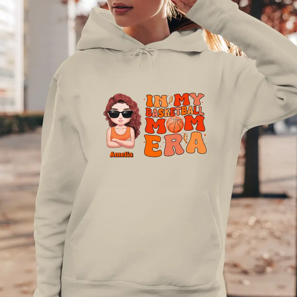 Mom Era - Custom Name - Personalized Gifts For Mom - Hoodie