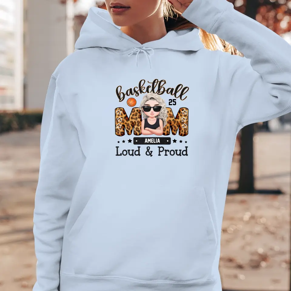 Loud and Proud Mom - Custom Name - Personalized Gifts For Mom - Sweater