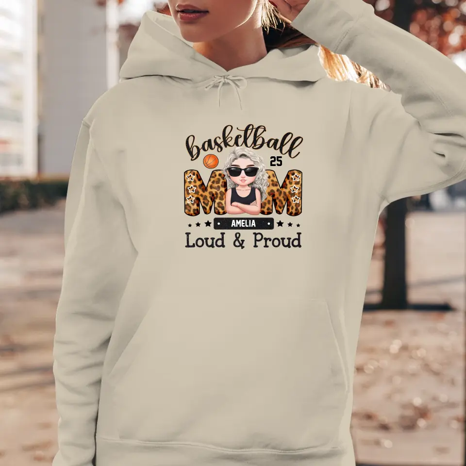 Loud and Proud Mom - Custom Name - Personalized Gifts For Mom - Sweater