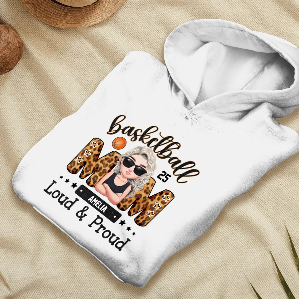 Loud and Proud Mom - Custom Name - Personalized Gifts For Mom - T-Shirt