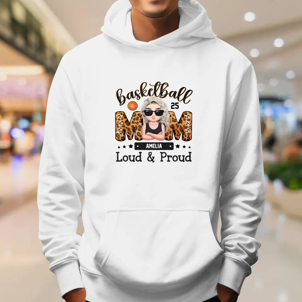 Loud and Proud Mom - Custom Name - Personalized Gifts For Mom - Sweater