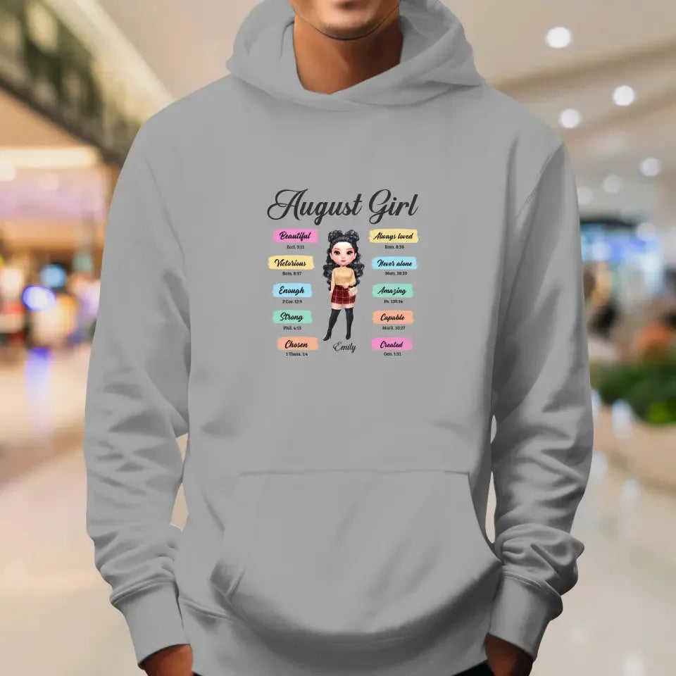 Queens Are Born - Custom Month - Personalized Gifts For Her - Sweater