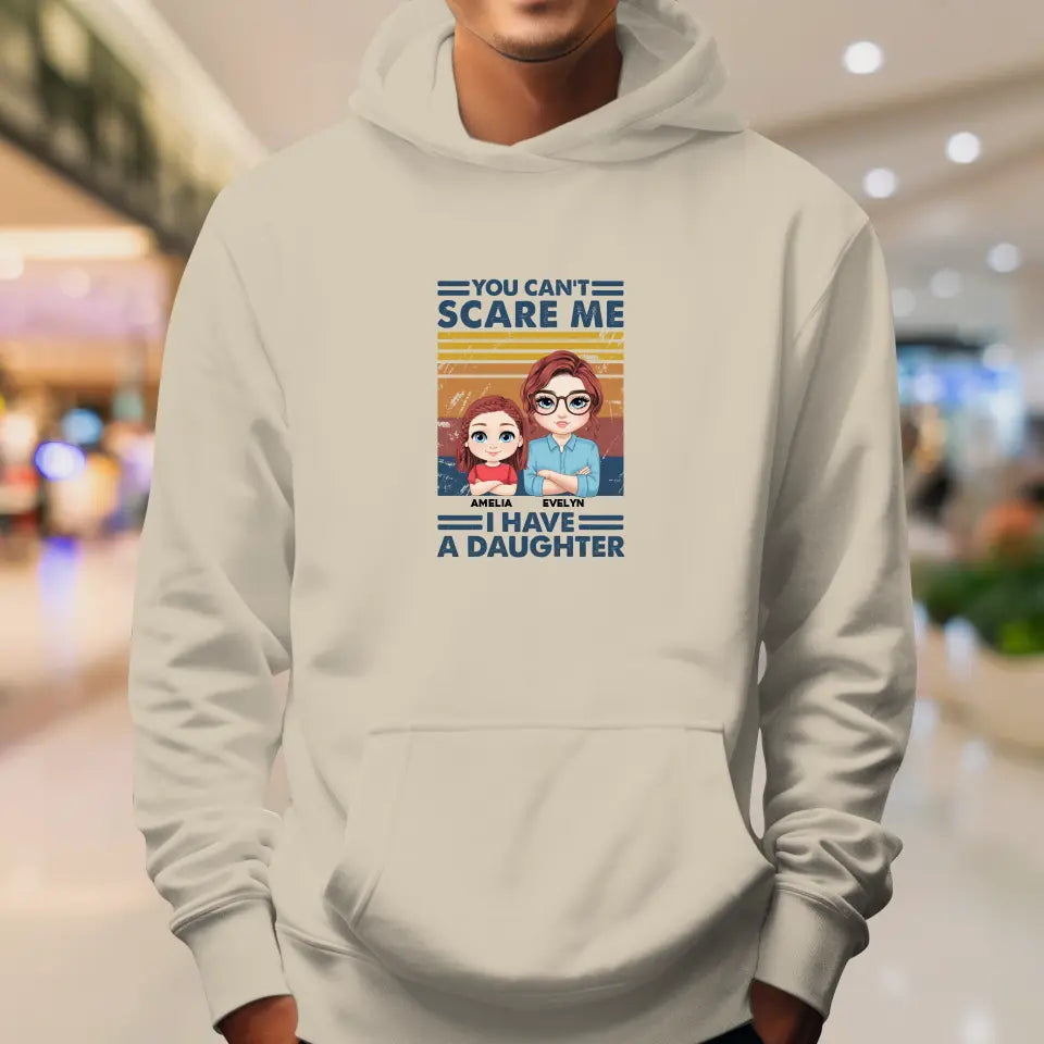 You Can't Scare Me - Custom Name - Personalized Gifts For Mom - Sweater