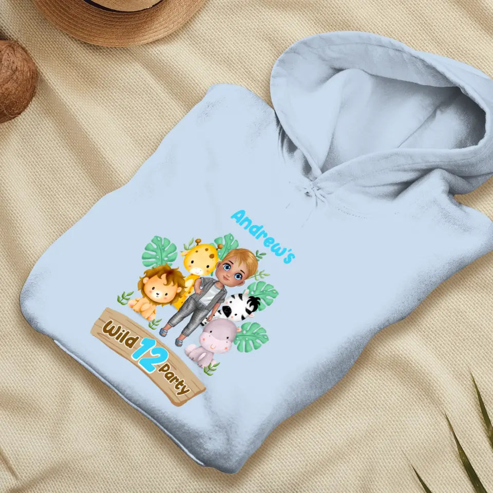 Wild Party - Custom Name - Personalized Gifts For Son - Unisex T-Shirt